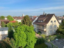 Ausblick Neuwertige, energieeffiziente Maisonette-Wohnung in M�hringens M�rchensiedlung