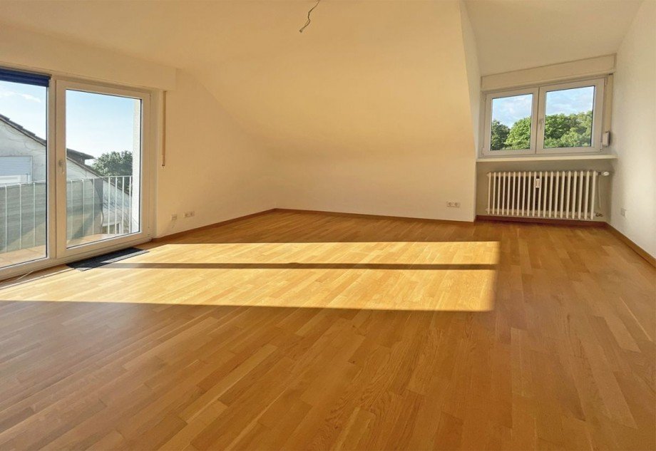 Wohn- und Essbereich Dachgeschosswohnung Stuttgart