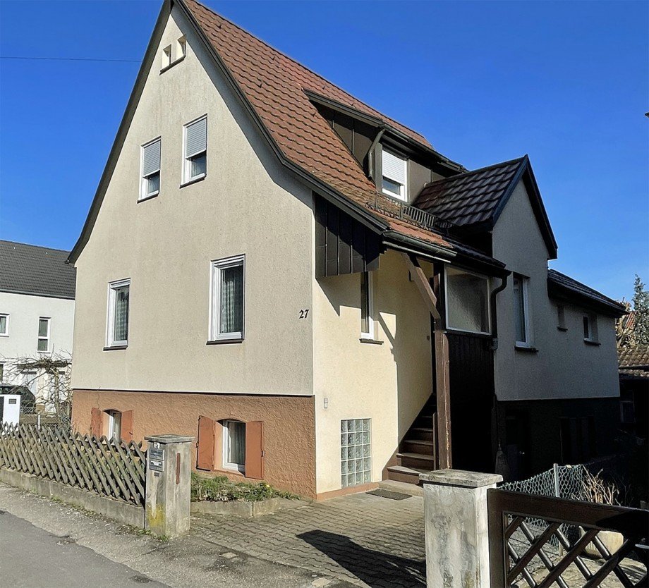 Aussenansicht Zweifamilienhaus Stuttgart