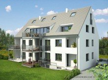 rendering-3D Haus 2011 Neuwertige, energieeffiziente Maisonette-Wohnung in M�hringens M�rchensiedlung