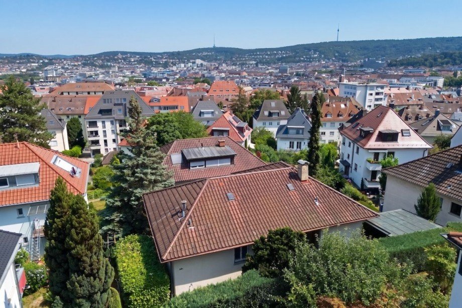 Au�enansicht Einfamilienhaus Stuttgart