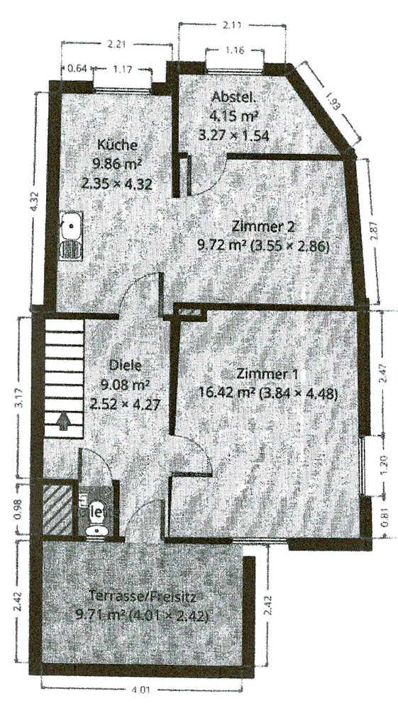 Grundriss EG Einfamilienhaus Ingersheim