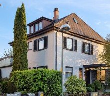 Hausansicht S-M�hringen: Freistehendes Mehrfamilienhaus in 1A Lage