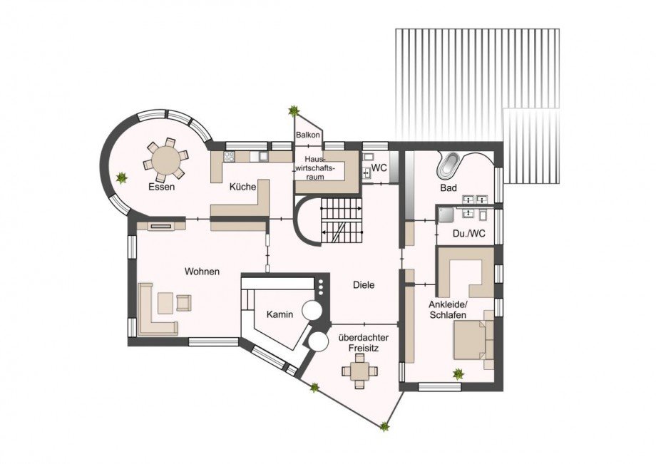 Obergeschoss Einfamilienhaus Backnang