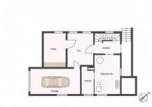 Grundriss UG Holzmaden - Einfamilienhaus mit sch�nem Grundst�ck in gefragter Lage