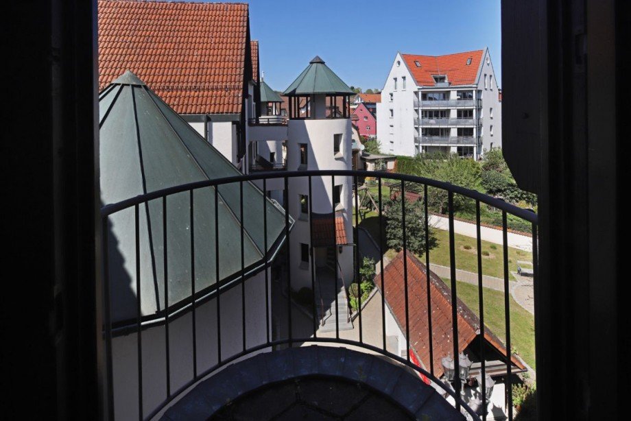 kleiner Balkon im DG Maisonettewohnung Sindelfingen