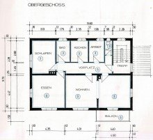Grundriss OG Relenberg - 4 Familienhaus in bevorzugter Halbh�henlage