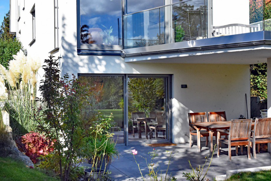 S�d-Terrasse Gartengeschoss Einfamilienhaus Ober-M�rlen