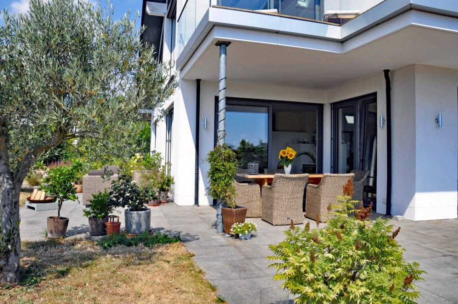 Terrasse S�den Einfamilienhaus Ober-M�rlen