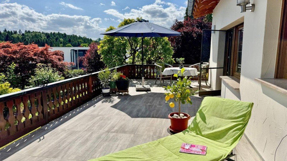 gro�er S�dbalkon Einfamilienhaus Alth�tte