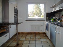K�che EG-Wohnung mit Kamin und Garten in ruhiger, zentraler Lage Heumadens