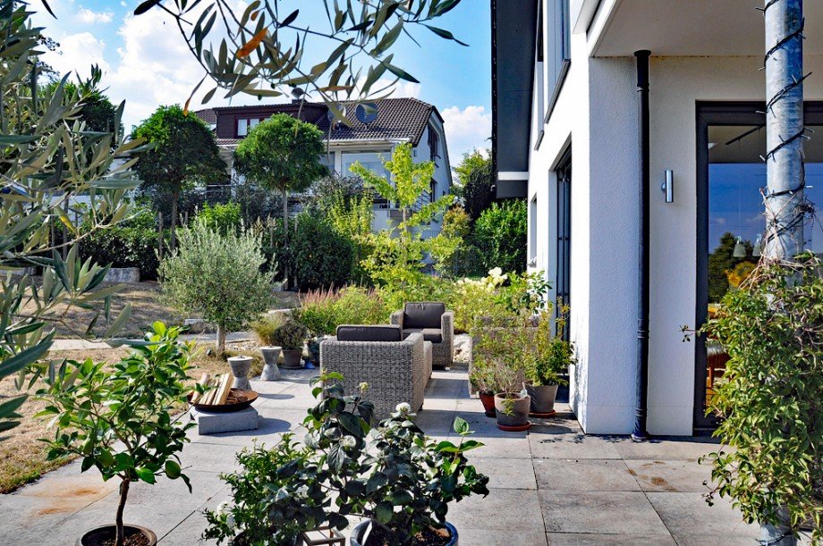 Terrasse Westen Einfamilienhaus Ober-M�rlen