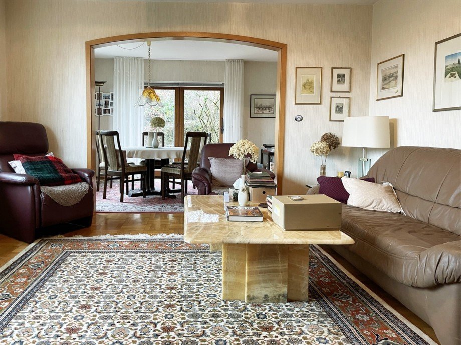 Blick vom Wohnbereich Einfamilienhaus Holzgerlingen