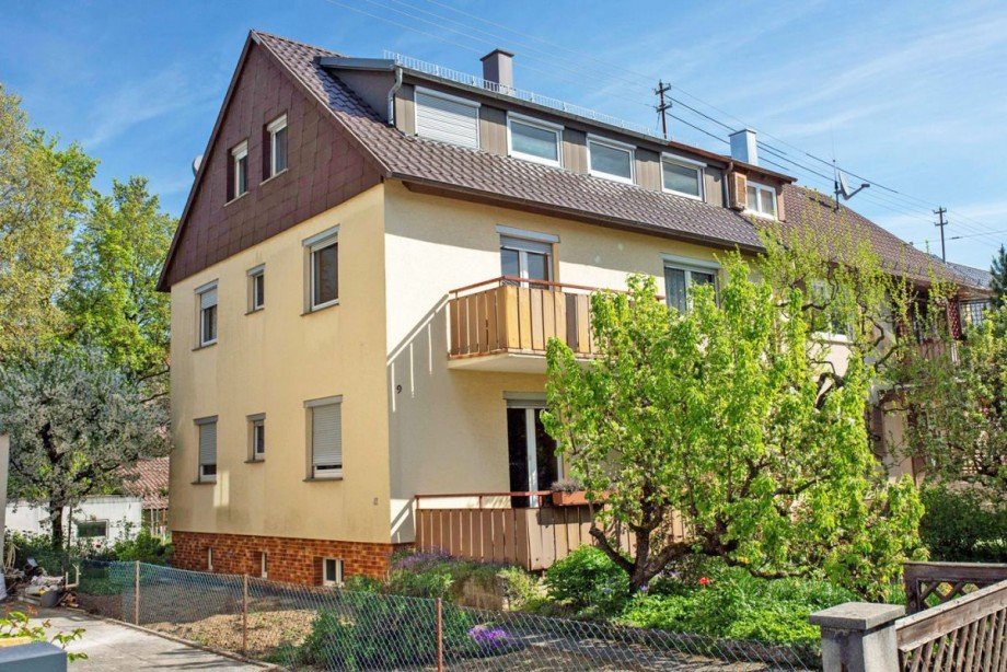 Hausansicht Mehrfamilienhaus Filderstadt