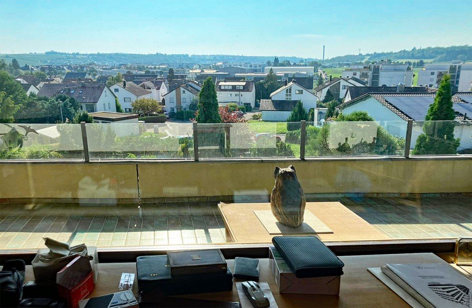 Blick aus dem Arbeitszimmer OG Einfamilienhaus Kirchheim