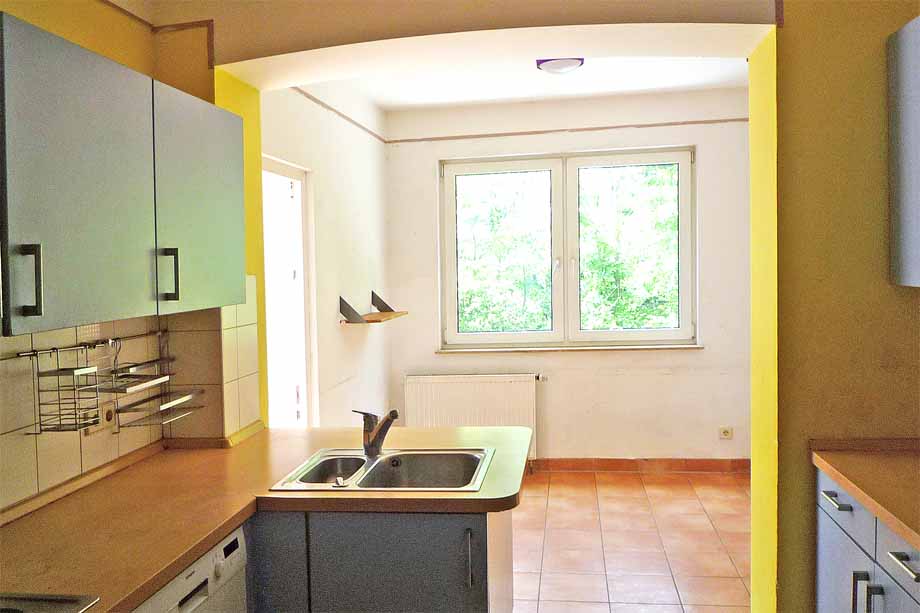 K�che mit Essplatz EG Mehrfamilienhaus Heubach