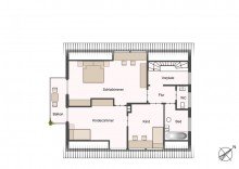 Grundriss DG Holzmaden - Einfamilienhaus mit sch�nem Grundst�ck in gefragter Lage