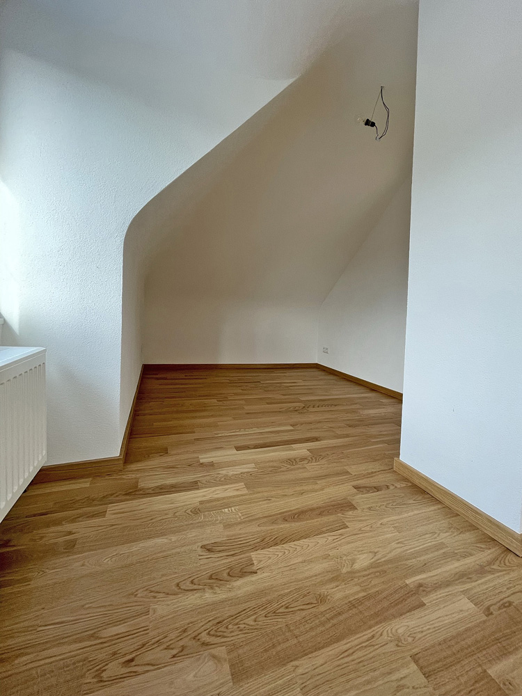 Schlafnische Dachgeschosswohnung Stuttgart
