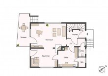Grundriss EG Holzmaden - Einfamilienhaus mit sch�nem Grundst�ck in gefragter Lage