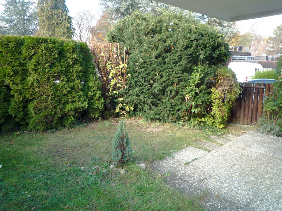 Ausschnitt Gartenanteil Erdgeschosswohnung Stuttgart