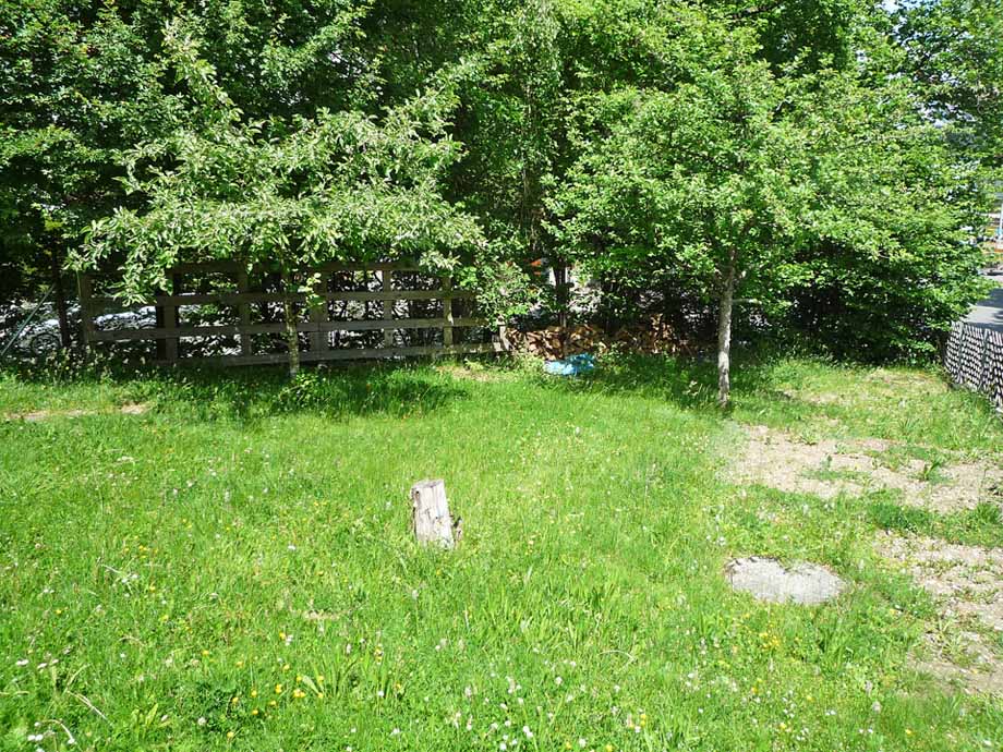 Garten Nordost Mehrfamilienhaus Heubach