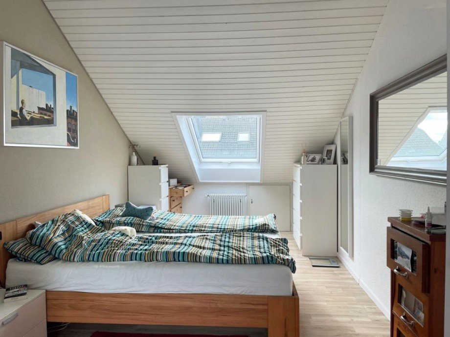 Schlafzimmer DG Reihenmittelhaus Stuttgart