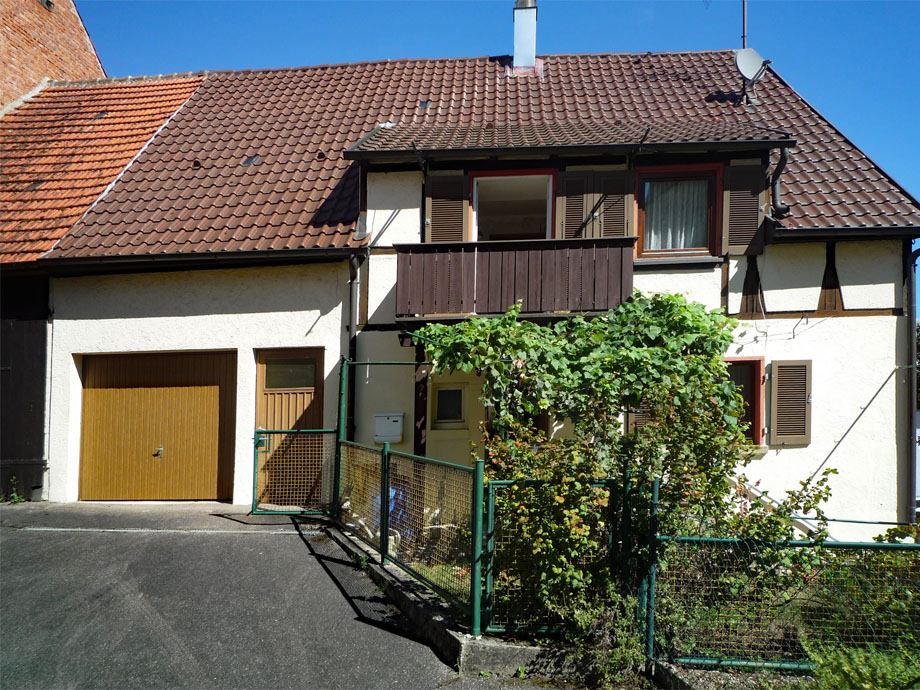 Hausansicht Einfamilienhaus Ingersheim