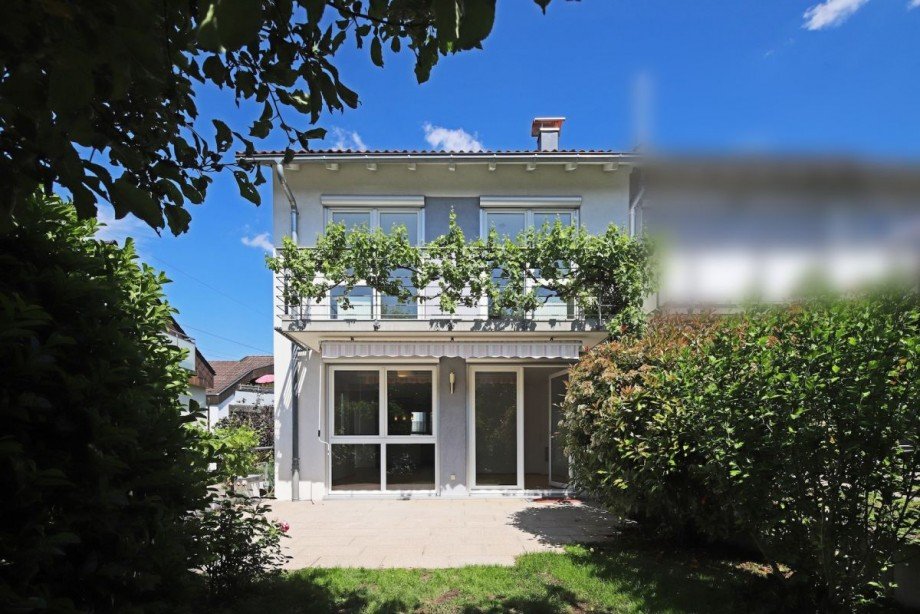 Hausansicht S�d Reihenendhaus Stuttgart