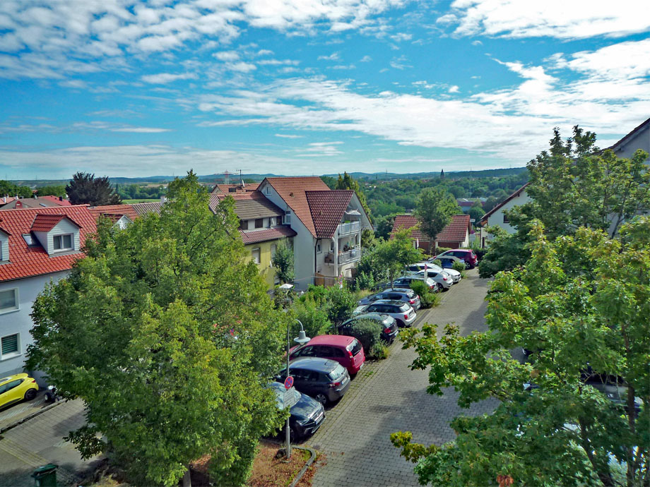 Blick aus dem OG Einfamilienhaus Ingersheim