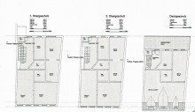 Grundrisse OG, OG1 und DG Im Herzen von Esslingen - Wohn- und Gesch�ftshaus in der Fu�g�ngerzone
