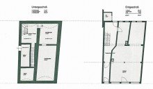 Grundrisse UG und EG Im Herzen von Esslingen - Wohn- und Gesch�ftshaus in der Fu�g�ngerzone