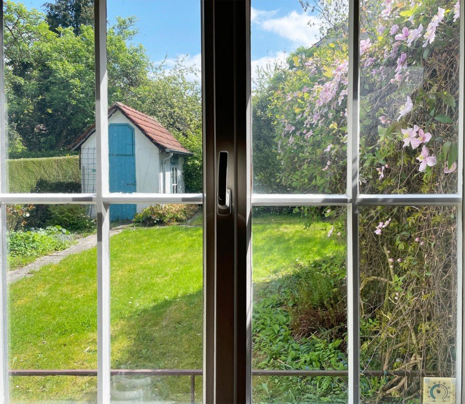 Blick aus dem Esszimmer Einfamilienhaus Stuttgart