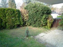 Ausschnitt Gartenanteil EG-Wohnung mit Kamin und Garten in ruhiger, zentraler Lage Heumadens