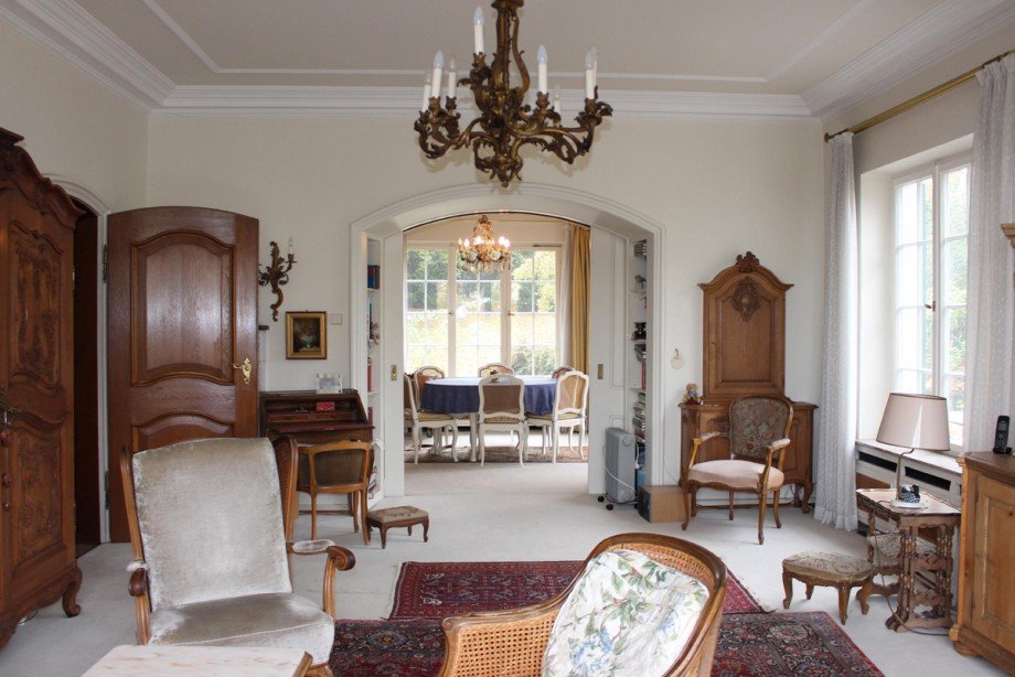 Wohn- und Esszimmer Villa Stuttgart
