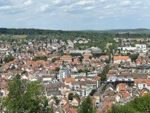Blick vom Balkon DG Tolle Aussicht(en) - Neuwertige XXL-Wohnung in unmittelbarer N�he des H�henparks Killesberg