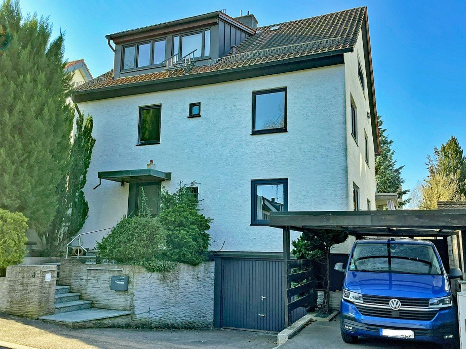 Hausansicht Nord Mehrfamilienhaus Stuttgart
