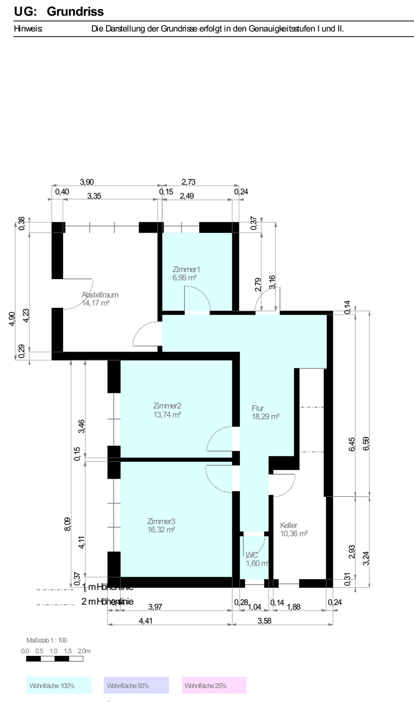 Grundriss Gartengeschoss Einfamilienhaus Stuttgart