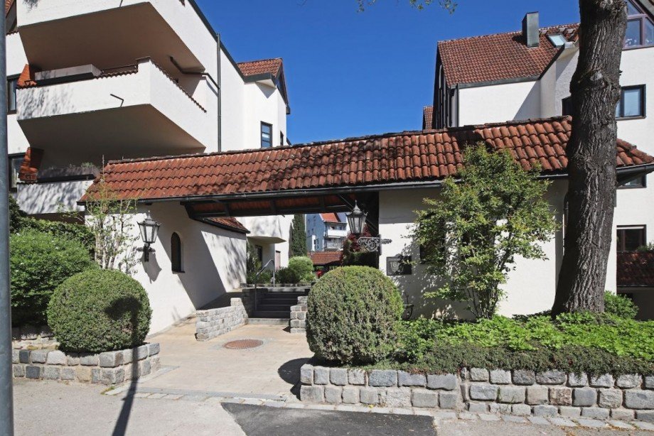Eingangsbereich Wohnanlage Maisonettewohnung Sindelfingen